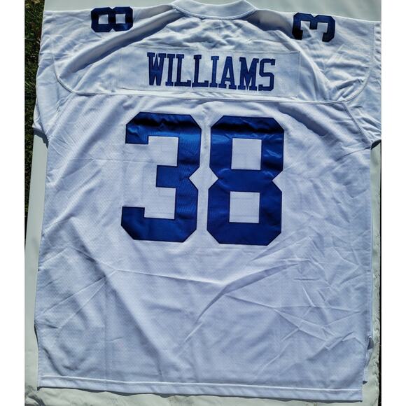 Dallas Cowboys Football Jersey Mens 3XL White NFL Throwback Roy Williams #38 - Picture 8 of 8